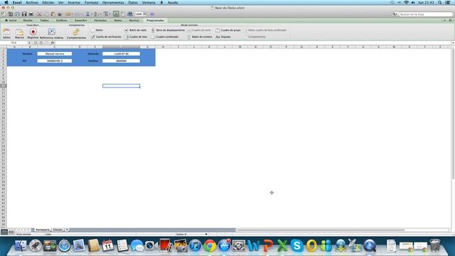 Crear Base de Datos en Excel en un Mac смотреть онлайн