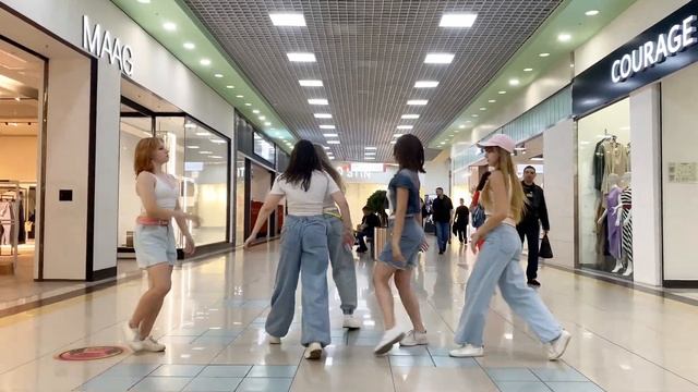 [KPOP IN PUBLIC / ONE TAKE] (G)I-DLE 'QUEENCARD' | Dance cover by ranessy смотреть онлайн