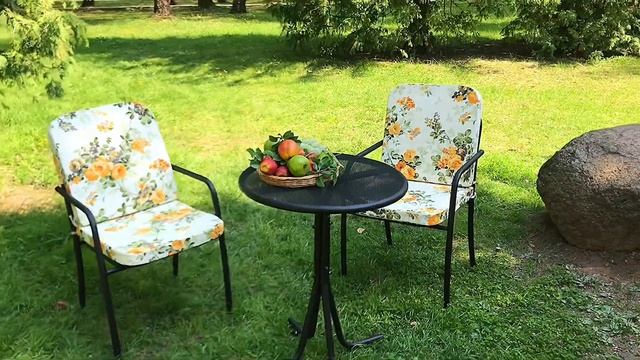 Стол и стулья набора террасной мебели "Прованс" смотреть онлайн