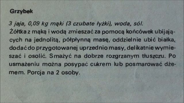 culinaria '80 - deser z instrukcji obsługi смотреть онлайн