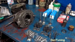 мотоцикл Урал   Доработка головок