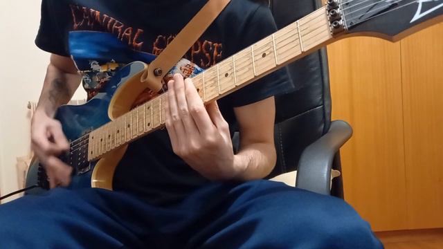 Municipal Waste - Unleash the Bastards guitar cover смотреть онлайн
