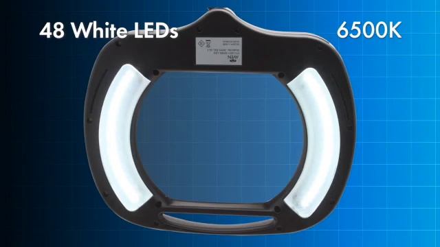 26505-ESL-XL5-UV, Mighty Vue Pro 5 Diopter [2.25x] Magnifying Lamp With UV & White LEDs -ESD смотреть онлайн