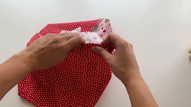 Washable storage box diy easy sewing tutorial смотреть онлайн