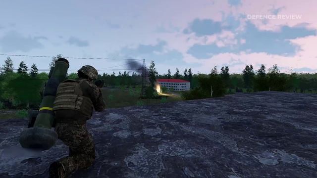 ATGM Anti-Tank Missiles Destroys Many Tanks | Arma 3:MilSim смотреть онлайн