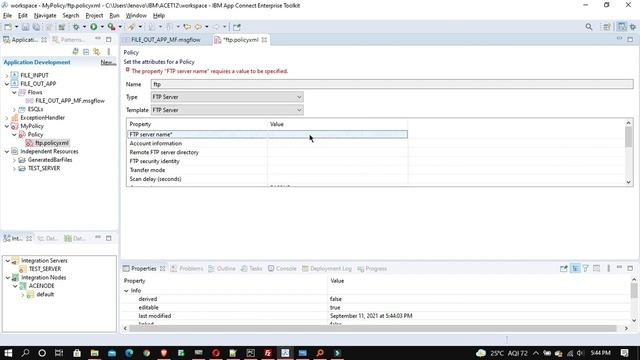 IBM App Connect Enterprise v12 | Using Policy Projects смотреть онлайн