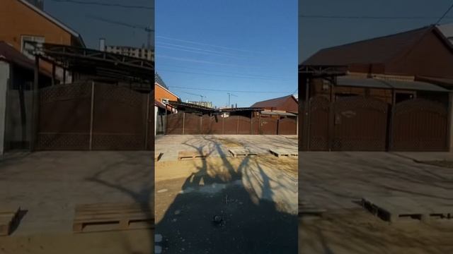 До/после. Краснодар, ул Новокузнечная. Ворота, калитки, забор и навес. Запись на замер-89181270550 смотреть онлайн