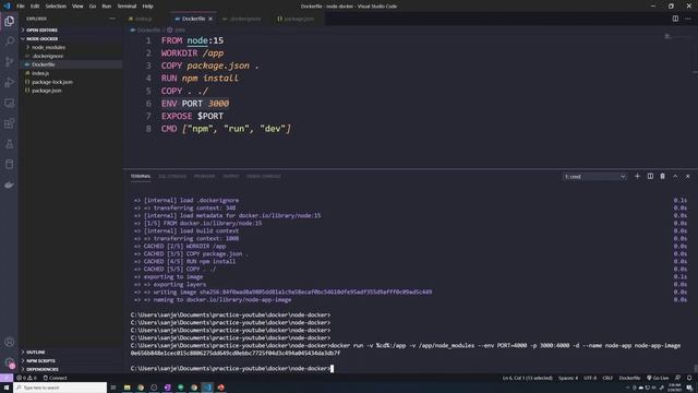 Docker Environment Variables: DevOps with Docker and Node.js + Mongodb/Redis Part #8 смотреть онлайн