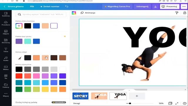 CANVA - efekty 3D: tekst i postać смотреть онлайн