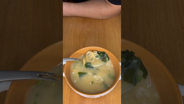 Японский МИСО суп и йогурт быстрого приготовления