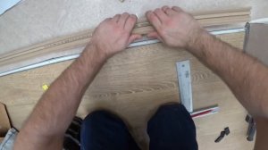 Установка универсального порожка между плиткой и ламинатом.