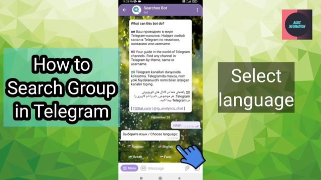 How To Search Group in Telegram - PART 2 |BASIC INFORMATION | смотреть онлайн