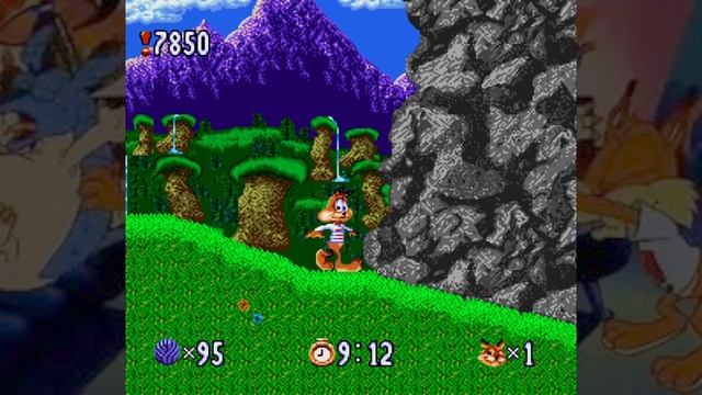 Bubsy in Claws Encounters of the Furred Kind - Game Over (SNES) смотреть онлайн
