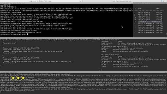OpenShift Assisted Installer kubeAPI - Install Retry смотреть онлайн
