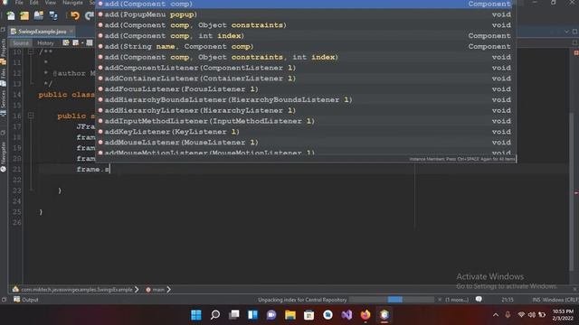 JFrame in Java | JFrame tutorial Java Netbeans | Java Swing tutorial смотреть онлайн