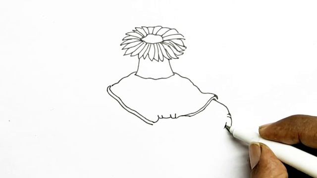 Mutualism -Sea Anemone on Hermit Crab Drawing смотреть онлайн