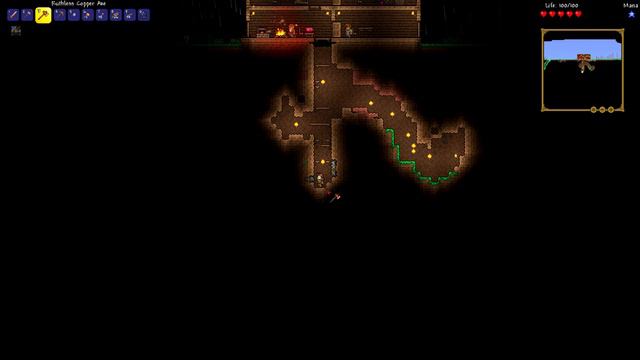 Asriel plays - Terraria - Part 2 - Very mine, much zoom смотреть онлайн