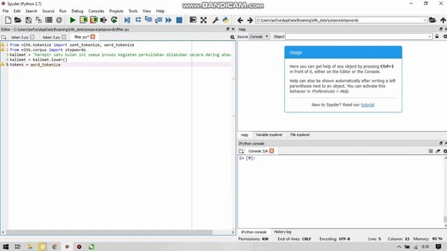 CARA INSTALL ANACONDA DAN LIBRARY NLTK смотреть онлайн