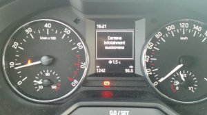 Панель приборов Шкода А7 2015