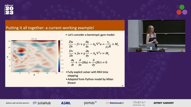 Differentiable Ocean models with Enzyme.jl | Sarah Williamson | JuliaCon 2023 смотреть онлайн