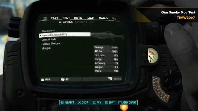 Fallout 4 - Gun Smoke Mod Showcase (XB1) смотреть онлайн
