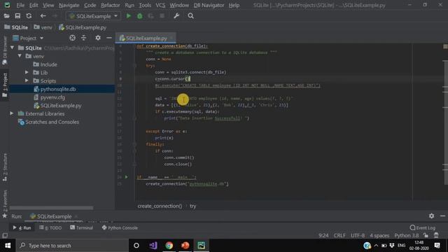How to Insert Records in SQLite Database Python | Python Built-In Database - IV | #CodeStudio смотреть онлайн