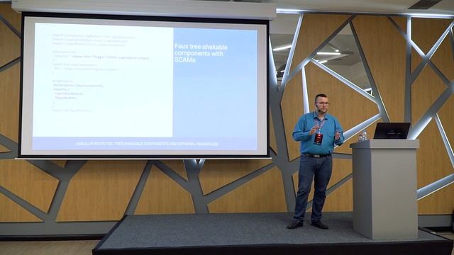 Tree-shakable Components and Optional NgModules | Lars Gyrup Brink Nielsen | Angular In Depth 2019 смотреть онлайн