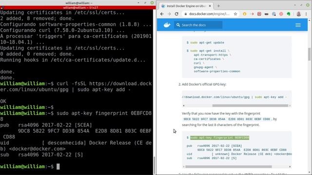 Instalando o Docker no Ubuntu смотреть онлайн