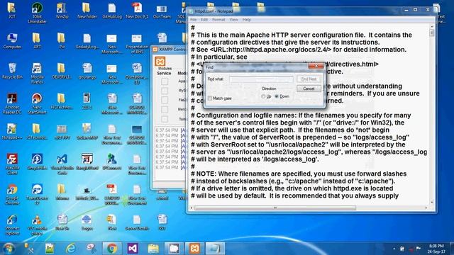 How to configure and Start Apache server in Xampp смотреть онлайн