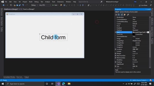 How to open a form in a panel in C# смотреть онлайн