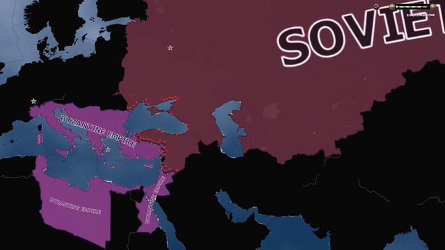 Byzantine Empire vs Soviet Union | HOI4 Timelapse смотреть онлайн