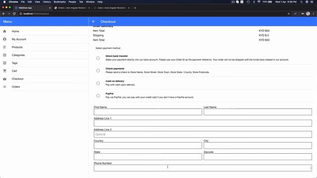 Ionic 4 Angular WebStore App for WordPress WooCommerce смотреть онлайн