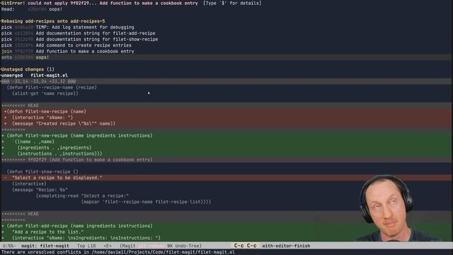 Fix Your Git Commits Like a Rebase Expert with Magit смотреть онлайн