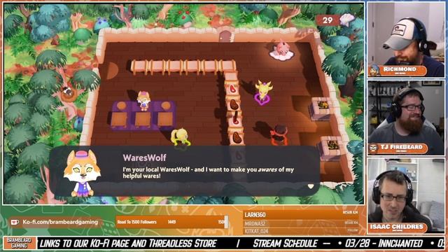 A NEW CO-OP INN-MANAGEMENT GAME - INNCHANTED (3-Player Game Play w/Isaac Childres) смотреть онлайн