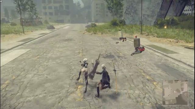Nier: Automata - Remove 2B's Skirt: Self Destruct (PC) смотреть онлайн