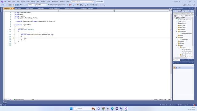 SignalR: Error loading hubs (Asp.net MVC) смотреть онлайн