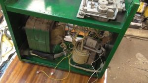 Полуавтомат с металлолома Циклон ПДГ 200Д-1 УЗ.220В. Реставрация.