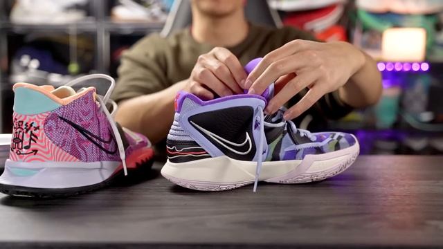 Nike Kyrie 8 Infinity vs Nike Kyrie 7! смотреть онлайн