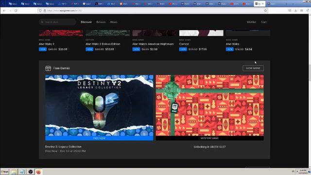 Destiny 2 Legacy Collection Epic Games Store Giveaway смотреть онлайн