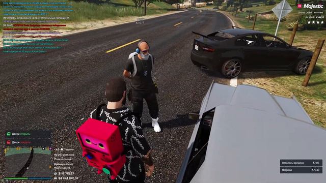 ВЕРНУЛСЯ УГОНЯТЬ АВТО! ПУТЬ до ВЕРТОЛЁТА на MAJESTIC RP #5 GTA 5 RP смотреть онлайн