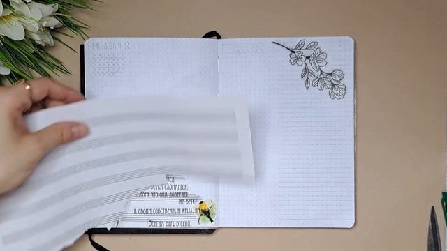 Недельный разворот на Март (неделя 9)☆Ежедневник в стиле Bullet Journal☆