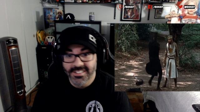 Monty Python The Black Knight Tis But A Scratch Reaction смотреть онлайн