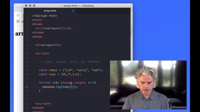 Beginning Coding With Javascript. Lesson 4: Arrays смотреть онлайн