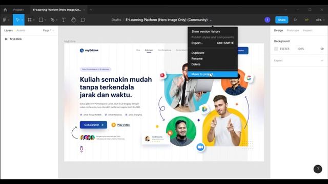 Figma Tutorial - Dashboard. смотреть онлайн