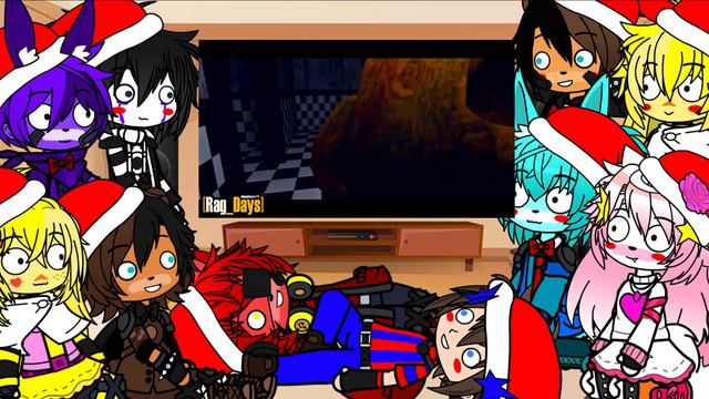 Фнаф 1 и 2 реагирует на Rag Days Sketch Секрет канона FNAF Gmod show GACHA CLUB смотреть онлайн