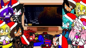 Фнаф 1 и 2 реагирует на Rag Days Sketch Секрет канона FNAF Gmod show GACHA CLUB