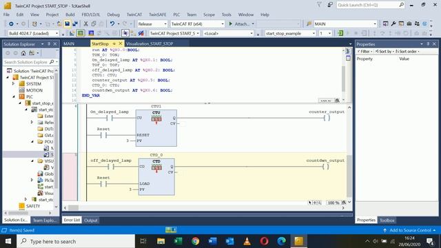 BECKHOFF TwinCAT 3 COUNT UP and COUNT DOWN with visualization смотреть онлайн