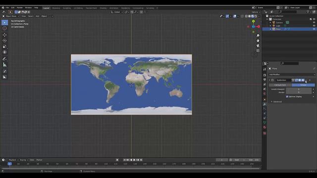 How to make flat Earth a Perfect Sphere - Blender 2.9 смотреть онлайн