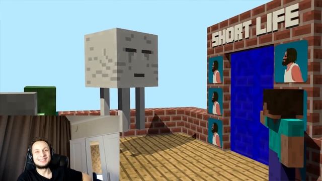 РЕАКЦИЯ: МУЛЬТИК МАЙНКРАФТ АНИМАЦИЯ РЕАЛИСТИЧНЫЙ МАЙНКРАФТ | REALISTIC MINECRAFT ЛОВУШКА ТРОЛЛИНГ смотреть онлайн