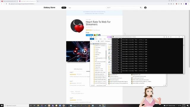 Importing your Heartrate on OBS using Samsung Watches Part 1 смотреть онлайн